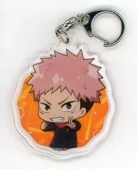 【中古】キーホルダー 虎杖悠仁 「呪術廻戦 アクリルキーホルダー 13.ミニキャライラスト」