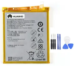 国内発送!純正同等新品! Huawei P9/ P9 plus VIE-L09  VIE-L29 HB376883ECW 3400mah 携帯電話のバッテリー 電池パック交換 内蔵battery 両面テープ 修理工具付き  PSE認証済製品