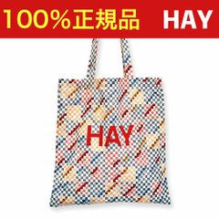 【新品】HAY トートバッグ 韓国限定 ソウル ヘイ コットン 鞄 手さげ かばん バック ロゴ 北欧