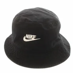 ナイキ NIKE 23AW バケットハット ロゴ 刺繍 バケハ L 黒 ブラック /☆Gのサムネイル
