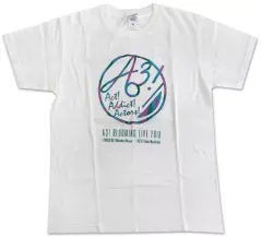 【中古】Tシャツ(キャラクター) イベントロゴ Tシャツ ホワイト Mサイズ 「A3!(エースリー) BLOOMING LIVE 2019」