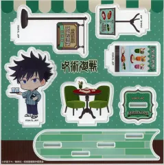 【中古】アクリルスタンド・アクリルパネル 伏黒恵 ミニアクリルジオラマ 「呪術廻戦 第2期×TOWER RECORDS CAFE 第2弾 渋谷事変」