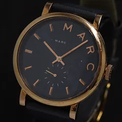 稼働 箱付 マークバイマークジェイコブス MBM1329 QZ ブラック文字盤 レディース腕時計 2000000 NSK KTS