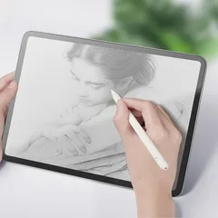 iPad Pro 12.9inch第3/4/5/6世代用ペーパー ライク アンチグレア 非光沢 保護フィルム 紙のような描き心地 反射低減 指紋防止 紙感触 指紋付着、汚れ防止
