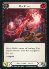 【中古】Flesh and Blood DYN050[R]：Flex Claws (1)