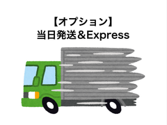 当日発送 (14時までの受付) x エクスプレスサービス