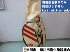 No.913  adidasゴルフバッグ【現地引取のみ】