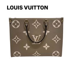 LOUISVUITTON ルイヴィトン オンザゴーMM モノグラムアンプラント ハンドバッグ ICチップ