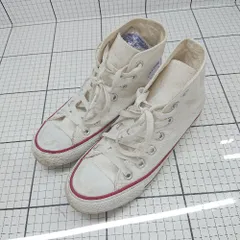 ◇ Θ CONVERSE コンバース ハイカット スニーカー ネクスター110HI サイズ22.5 ホワイト系 レディース E  【1508250016356】