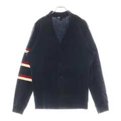 Y-3 (ワイスリー) サイドライン コットンカーディガン ネイビー P49523のサムネイル