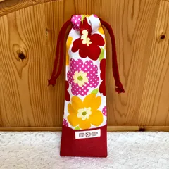 長め＊お箸袋・歯ブラシ袋　北欧花柄♡