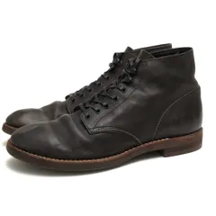 MR.OLIVE ミスターオリーブ レザー ブーツ 8h 8.5 防水レザー　黒 MR.OLIVE ブーツ 「撥水レザー」ウォータープルーフ