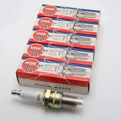 送料無料 未使用保管品 NISSAN 日産 ニッサン NGK スパークプラグ 22401-N8716 BP6ES-II 5本セット 日産純正#14223-14224のサムネイル