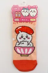 【中古】衣類 ちいかわ＆ハチワレ 明太子 キャラソックス 22～25cm 「ちいかわ なんか小さくてかわいいやつ」のサムネイル