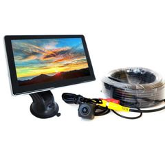 オンダッシュモニター 7インチ バックカメラセット 15m延長ケーブルセット モニターセット  トラック 12V 24V 兼用 D701BC858BRCA15