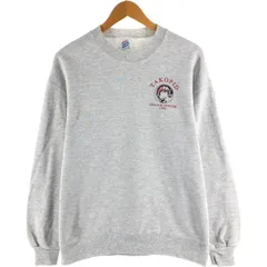 古着 80~90年代 ジャージーズ Jerzees バックプリント プリントスウェットシャツ トレーナー USA製 メンズL相当 ヴィンテージ/eaa520713