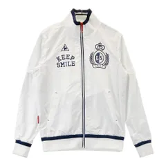 サイズ：M LE COQ GOLF ルコックゴルフ  2way ジップジャケット  ホワイト系 [240101361311] ゴルフウェア レディース ストスト