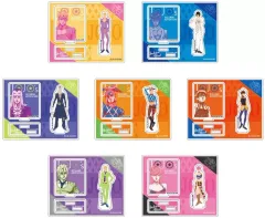 【中古】アクリルスタンド・アクリルパネル 全7種セット 「ジョジョの奇妙な冒険 第五部 黄金の風 アクリルスタンドコレクション 彩色影絵」