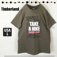Timberland ティンバーランド★グラフィックTシャツ★Take a Hike conserve energy★USAメンズL  2404A071