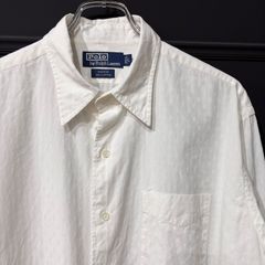 90〜00s Polo by Ralph Lauren MERRIN 織柄シャツ