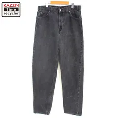 Levi's 550 後染め 90s 00s ブラックデニム usa製