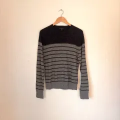 Banana Republic(バナナリパブリック) カジュアル ニット セーター S ストライプ 季節の変わり目