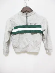 ジェニー JENNI Love トレーナー カットソー ハーフジップ グレー 130