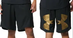 アンダーアーマー　 UNDER ARMOUR  バスケット トレーニングウェア メンズショートパンツ ビッグロゴ　サイズ：Ｍ　1378333　　　　　Ａ/853
