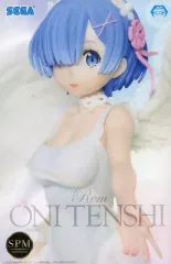 【中古】フィギュア レム 「Re：ゼロから始める異世界生活」 スーパープレミアムフィギュア“レム”鬼天使Ver.