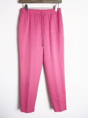 美品22AW BEAUTY ＆ YOUTH UNITED ARROWS ユナイテッド アローズ カルゼ ドロースト テーパード パンツ ピンク 709P★2