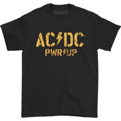 AC/DC PWR/UP Tシャツ バンドT ユニセックス [並行輸入品]　ブラック　Lサイズ