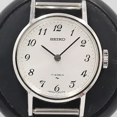 14KWG SEIKO SOLAR セイコ− DIASHOCK21JEWELS レディース