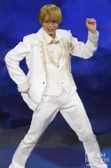 【中古】生写真(ジャニーズ) HiHi Jets/井上瑞稀/ライブフォト・全身(足見切れ)・衣装白・両手曲げ・足広げ・口開け・2Lサイズ/「DREAM BOYS 2019」ステージフォト 第1弾