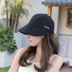 UVカット 帽子レディース ハット日焼け防止 小顔効果 つば広 サイズ調節 接触冷感 UV 完全遮光 紫外線対策 吸汗速乾・抗菌防臭　折りたたみ 野球帽 海 旅行 アウトドア 自転車 女優帽 春夏カラハット