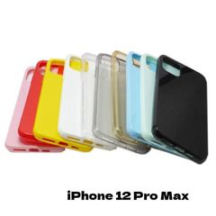 iPhone 12 Pro Max ジャケット 光沢 TPU ジェル ソフト シンプル 無地 プレーン 無難なデザイン スッキリ印象 ケース カバー
