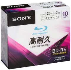 ソニー データ用ブルーレイディスク 10BNE1DCPS2(BD-RE1層:2倍速 10枚パック)のサムネイル