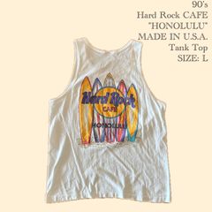 90's Hard Rock Cafe "HONOLULU" MADE IN U.S.A.  - L