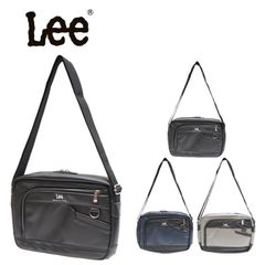 Lee ショルダーバッグ リー 320-3733  横型ショルダーバック メッセンジャーバッグ ブランド 斜めがけ肩掛け 大きめ 大容量 通勤 通学 自転車 バイク 旅行 サイクリング undead アンデッド メンズバッグ