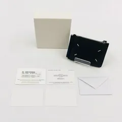 【中古品】MAISON MARGIELA メゾンマルジェラ マネークリップウォレット レザー 二つ折り財布 財布 【181-250923-hn-09-fur】