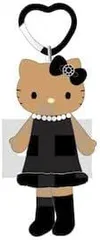 ハローキティ スタイルアップマスコット ブラック KT55-03 キティちゃん GOGOギャル サンリオ sanrio マスコットキーホルダー