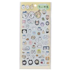 【メール便】ちいかわ シールシート クリアシール すっぱ エンスカイ 手帳デコ キャラクター グッズ 