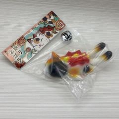 未開封品　眠りネゴラ　おそらくノーマルカラー(三毛猫) 小夏屋　日本製ソフビフィギュア