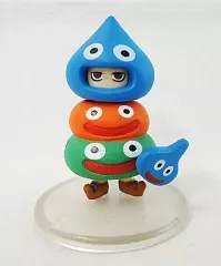 【中古】トレーディングフィギュア スライムの服+スライムトレイ ドラゴンクエストIX 星空の守り人 キャラクターメイキングフィギュア2