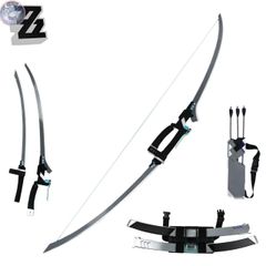ゼンゼロ 浅羽悠真 コスプレ用武器 弓/双刀/矢袋 - メルカリ