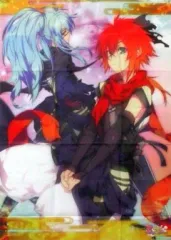 【中古】ポスター(アニメ) 描きおろしA1布ポスター 猿飛咲助＆我来也 「PSPソフト 忍び、恋うつつ」 いまじん購入特典