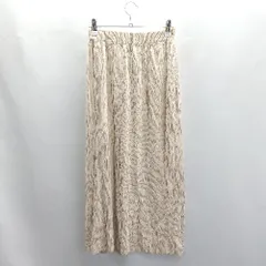 ◇ Θ URBAN RESEARCH DOORS ウエストゴム ロング タイト スカート サイズF ベージュ系 レディース E  【1505290008310】