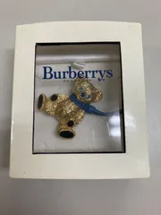【廃盤 希少】 BURBERRY ブローチ スコティッシュテリア ヴィンテージ BURBERRY（ブローチ/コサージュ）のフリマアイテム一覧