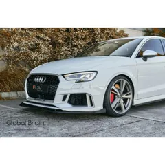 アウディ RS3 8V 後期 フロント リップ スポイラー - Flow Designのサムネイル