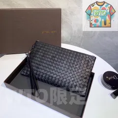 【今日特価】BV 送料無料！黒の純手工羊皮編みバッグ 26x16 サイズ 限定セール価格-WTO輸入1