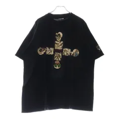 VINTAGE (ヴィンテージ) 90s KISS NOT DEAD キス フロント プリント Tシャツ 半袖カットソー ブラック